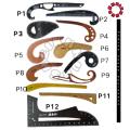 1 Pc  French Curve Scale for Tailoring Blouse Armhole Drawing Tailoring Set Sewing kit FOR ORDER CHOSE VARIANTS. 