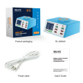 Charger with LCD Display 8 Ports for Mobile Phones Tablets Laptops Smart Fast Charging Tools RELIFE RL-309AW Dual QC3.0 USB. 