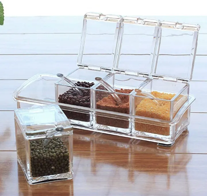 Transparent%20Salt%20Pepper%20Shakers%20Seasoning%20Jar%20-Crystal%20Clear%20Box%20Acrylic%20Spice%20Rack%20Storage%20Container%20Condiment%20Jars%20Cruet%20with%20Cover%20and%20Spoon%20Kitchen%20Utensils%20Supplies%20-4%20pcs/set%20-%20Image%205