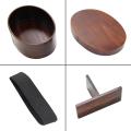 Wooden Lunch Boxs Food Containers Japanese Style Bento Lunchbox for Children School Dinnerware Bowl Boxes Travel Organizer. 
