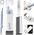 7 in 1 Multifunctional Cleaning Brush, multi purpose Cleaning Kit Keyboard, Ear pod and ear dot cleaner kit. Can be used as Headset and Hand Free and digital screen cleaning tool. 