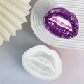 3 Piece Lips Resin Mold 3D Phone Holder Phone Stand Molds Resin Art Molds Ornament Silicone UV Epoxy Casting Molds A. 
