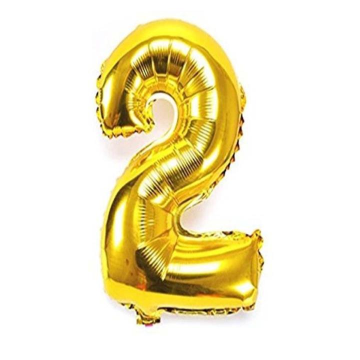 Golden Foil Helium Balloon 32Inch No.2
