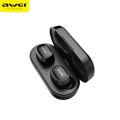 AWEI T13 Bluetooth Earphones Wireless Waterproof Touch Earbuds Hifi Sound Quality TWS Earphone. 