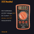 ​RuoShui 33 Mini palm digital multimeter students measure or diverse STEM STEAM AC DC voltage Current diodes hEF measurements. 