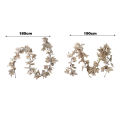 Autumn Leaf Garland Maple Cane Realistic Leaf Vine for Autumn Home Decor Fall Fake Vines. 