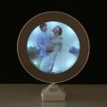 Magic Mirror Photo Frame with led round. 