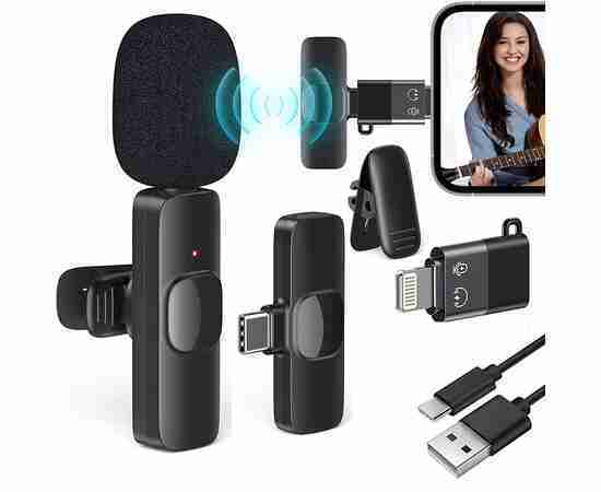 K8%20Wireless%20Microphone%20Universal%20Plug%20Play%20Mini%20Collar%20Clip%20Microphone%20Transmitter%20for%20Mobile%20Phone%20type%20c%20-%20Image%202