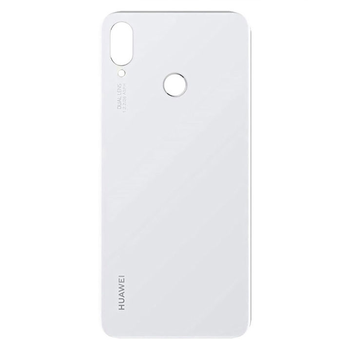Huawei Nova 3i Back Body Casing Housing Replacement with Battery Back Door Included For Nova 3i - White - 100% Fitting