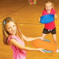 Trampoline Ball Game Catching Paddle Toy Outdoor Games for Kids Toys outside Flying Disc Beach Sports. 