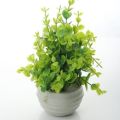 02 pcs size7to8 inches Artificial Plants Potted Plant Greenery Decor for Indoor Home Farmhouse Aesthetic Bedroom Shelf Office Desk Bathroom Decoration. 