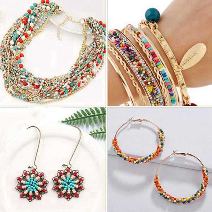 24000%20Pieces%20of%20Multicolor%202mm%20Pony%20Gl%20Beads%20with%20Lobster%20Clasp,%20Open%20Jump%20g%20and%20Elastic%20Crystal%20Wire%20-%20Image%207