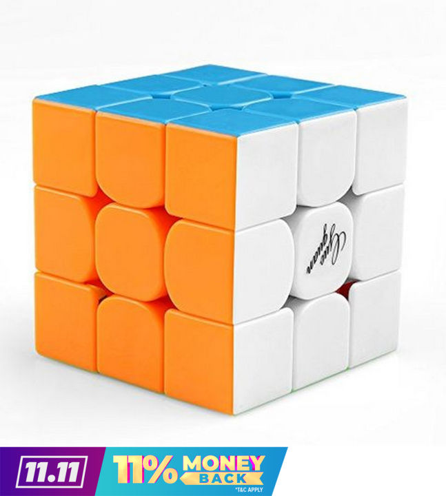 Original Qiyi Warrior S Rubiks Cube 3x3- Stickerless Magic Speed Cube.Rubiks Speed Cube,puzzle Neo Rubiks Cube