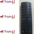 MI Voice Remote Control With Bluetooth For Xiaomi MI LED LCD TV 4X L65M5-5ASP Model XRM-010 |Triple H. 