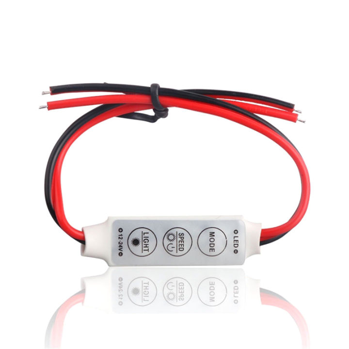 Led Strip Controller 3 Key Mini Three-key Monochrome Controller LED Strip Module 3-key Manual ...