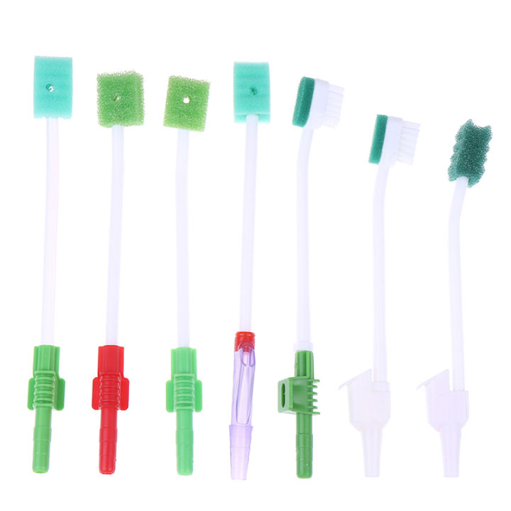 【HOT】 Disposable Medical Sponge Toothbrush ICU Suction Swab Oral Care Single Use Suction Toothbrush System Oral Hygiene