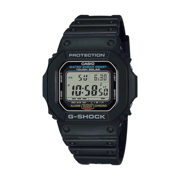 Casio%20G%20Shock%20Square%20Digital%20Black%20Resin%20Solar%20Powered%20Multi-Function%20Black%20Resin%20Band%20Watch-G-5600UE-1DR%20-%20Image%202