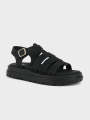 Unze London Womens "HARUKO" Casual Comfort Sandals For Women - Comfort Sandals For Women. 