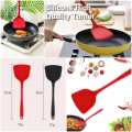 1 Pc Non-Stick Turner Silicone Spatula Heat-Resistant. 