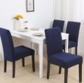 Dining Chair Covers Chair Slipcovers Elastic Fitted Solid Color Comfortable Chair Cover Set of 2 pcs, 4 pcs, 6pcs, 8pcs. 