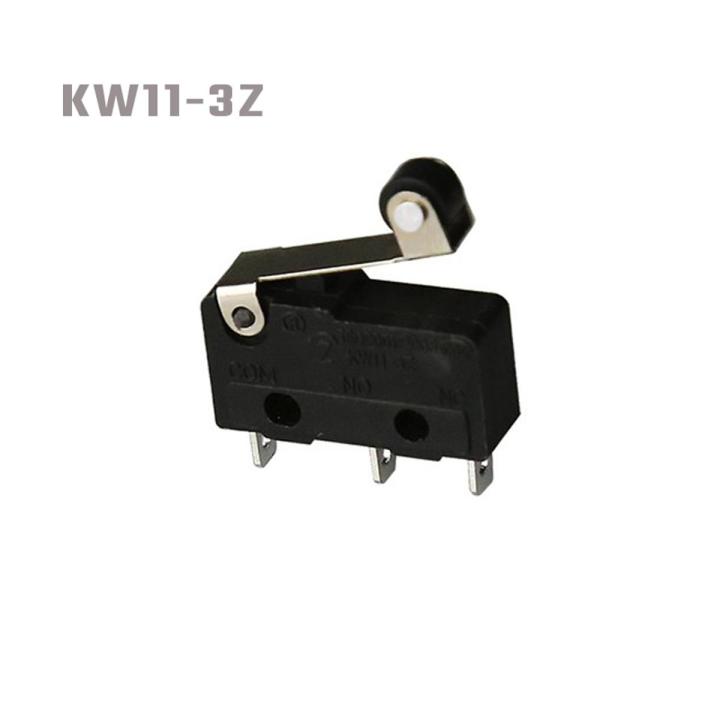 5PCS - KW11-3Z Micro Roller Lever Arm Normally Open Close Limit Switch