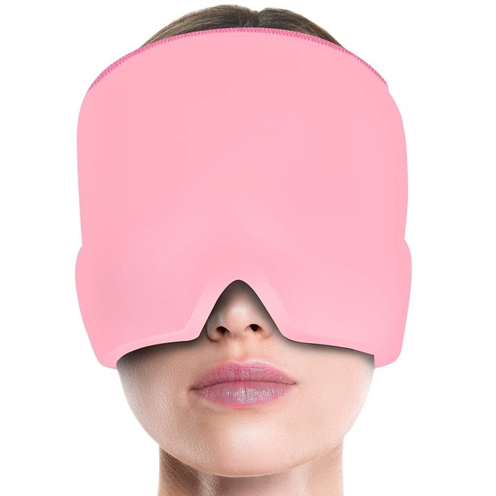 Migraine Relief Cap for Migraines, Headaches, Sinuses, Tension Relief Headache Relief Cap for Men & Women Hot and Cold Therapy Relaxing Thermax Migraine Cap, Migrane Relaxing Cap