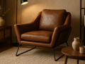INTERWOOD Bedroom Sofa Chair Buzz Relex In Deep Blue Colour - Secure delivery + Installation (Karachi - Lahore - Islamabad). 
