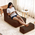 Lounger Bean Bag with Footstool. 