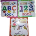 Kids First Learning Books pack of 3 Abc,123, urdu alphabets. 