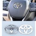 Toyota Steering Wheel Emblem | Steering Monogram Orignal | Chrome Logo | Toyota Logo. 