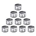 10PCS Faucet Aerator Kitchen Sink Aerator Replacement Parts Replacement Parts with Brass Shell and Gasket for Kitchen Bathroom. 