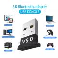 5.0 Bluetooth Adapter, Low Power  Bluetooth 5.0 Adapter, Wireless Audio Music Stereo Receiver, Bluetooth 5.0 Dongle, Bluetooth 5.0  Adapter for PC for Desktop, Laptop. 