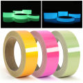 Reflective luminescent tape self-adhesive paper detachable fluorescent light dark eye-catching warning tape Dropshipping. 