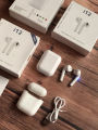 TWS I12 Airpods with Super Sound & High Quality Touch Sensors True Stereo Headphones with Built in Mic Bluetooth Wireless Earbuds. 