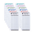 A6 Budget Binder Diy 12pcs Color Budget Sheets Replaceable Planner Notebook Accessories School Office Business Stationery. 