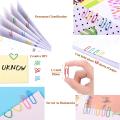 Gem Clip for Paper Coated, Coideal 80 Pack 1.2 Inch Assorted Color Mini Paper Clip Holder/Sheet Holder for Files, Papers, Office Supply (29 mm). 