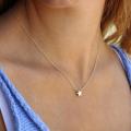 Womens Delicate Small Simple Star Necklace, Exquisite and Unique Jewelry, Pure Handmade For Girls. 