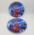 SPIDERMAN THEME PAPER PLATES PACK OF 10 SPIDER-MAN PARTY TABLEWARE PAPER PLATES. 