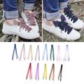 Stylish Shoelaces Trendy Flat New Silk Ribbon Cute Colorful Ribbon Shoelaces for Running Sports Lovers Outdoor Activities Fashion Enthusiasts Shoe Customization. 
