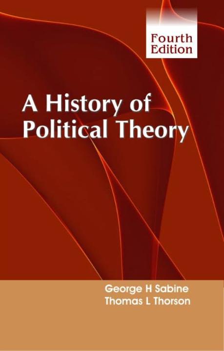 A History of Political Theory 4th Edition