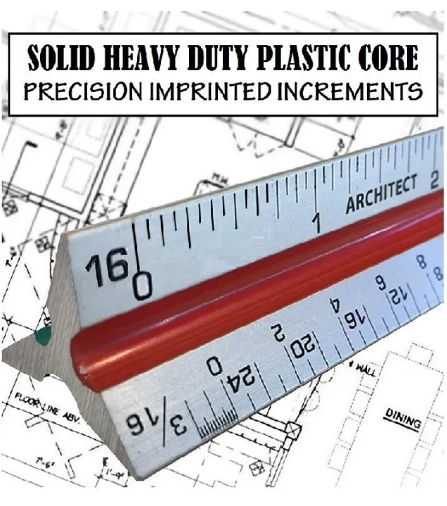 12-Inch%20Triangular%20Architect%20Scale%20Ruler%20with%20Imperial%20Measurements%20Durable%20Aluminum%20Construction%20Precision%20Tool%20for%20Architects,%20Engineers,%20Draftsmen%20&%20Students%203-Sided%20Design%20with%206%20Scales%20-%20Image%203