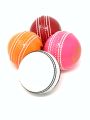 Soft Indoor& outdoor Rubber Cricket Ball Practice Ball With (Synthetic) Red and White Color Imported Quality Meterial Best for Beginners of Hard Ball. 