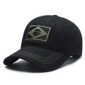 NEW Men Army Camouflage Baseball Cap Embroidered Brazil Flag Caps Outdoor Sports Tactical Hat Cool Casual Hunting Hats. 