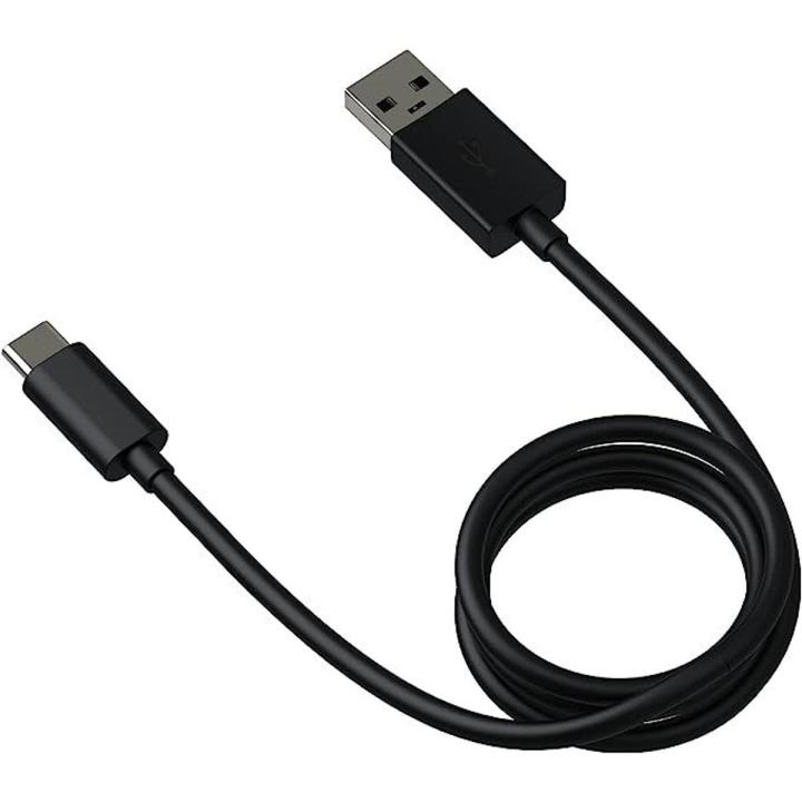 Motorola Turbo Power Data Charging Cable USB-A to USB-C Black