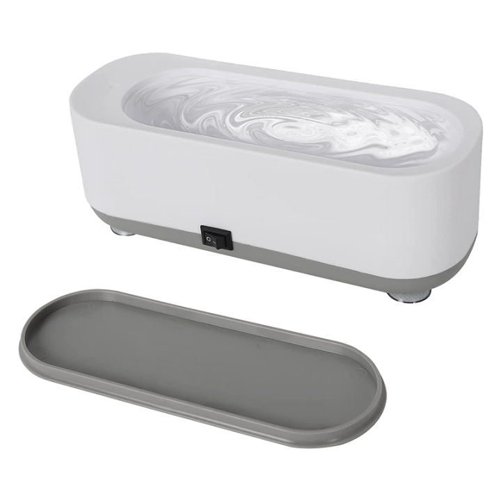 Ultrasonic Jewelry Cleaner Portable Cleaner Low Noise Ultrasonic Machine Cleaner for Jewelry, Ring, Earrings