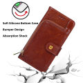Case For  Samsung Galaxy J3 (2017)  J330  casing  Wallet Flip Leather Case Phone Case TPU Back Cover Zipper Card. 