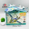 Buy Cute Musical Plane Toy - Battery Operated with Lights & Music for Kids | Safe & Fun Gift for Toddlers. 