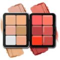 12 Color Ultra HD Powder Blush On Concealer Palette Kit Matte Invisible Cover Cream Blushes. 