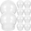 Globe Snow Water Globes Diy Plastic Jar Dome Clear Flower Kit Cover Empty Fillable Display Favor Preserved Kids Your. 