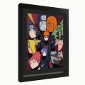 Naruto Anime Poster Frame, Framed Anime Akatsuki Posters - Raqeeq OFD151. 